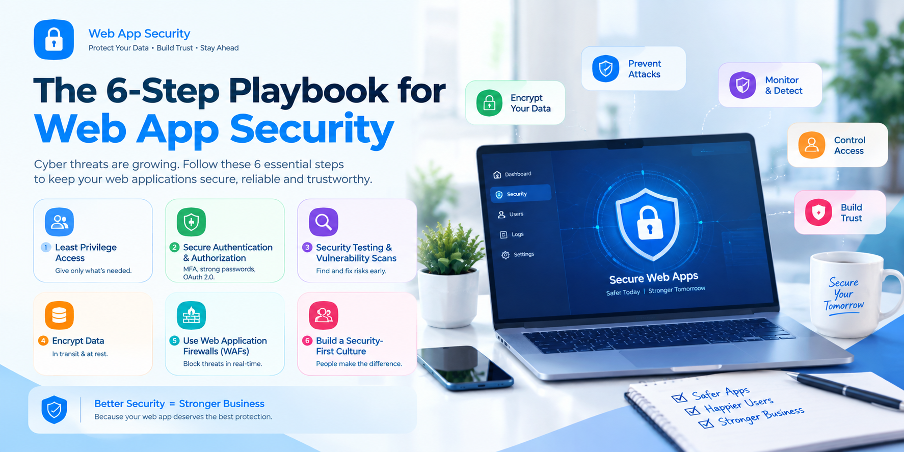 Cover image for The Web App Security Playbook: 6 Practices Every Business Should Follow