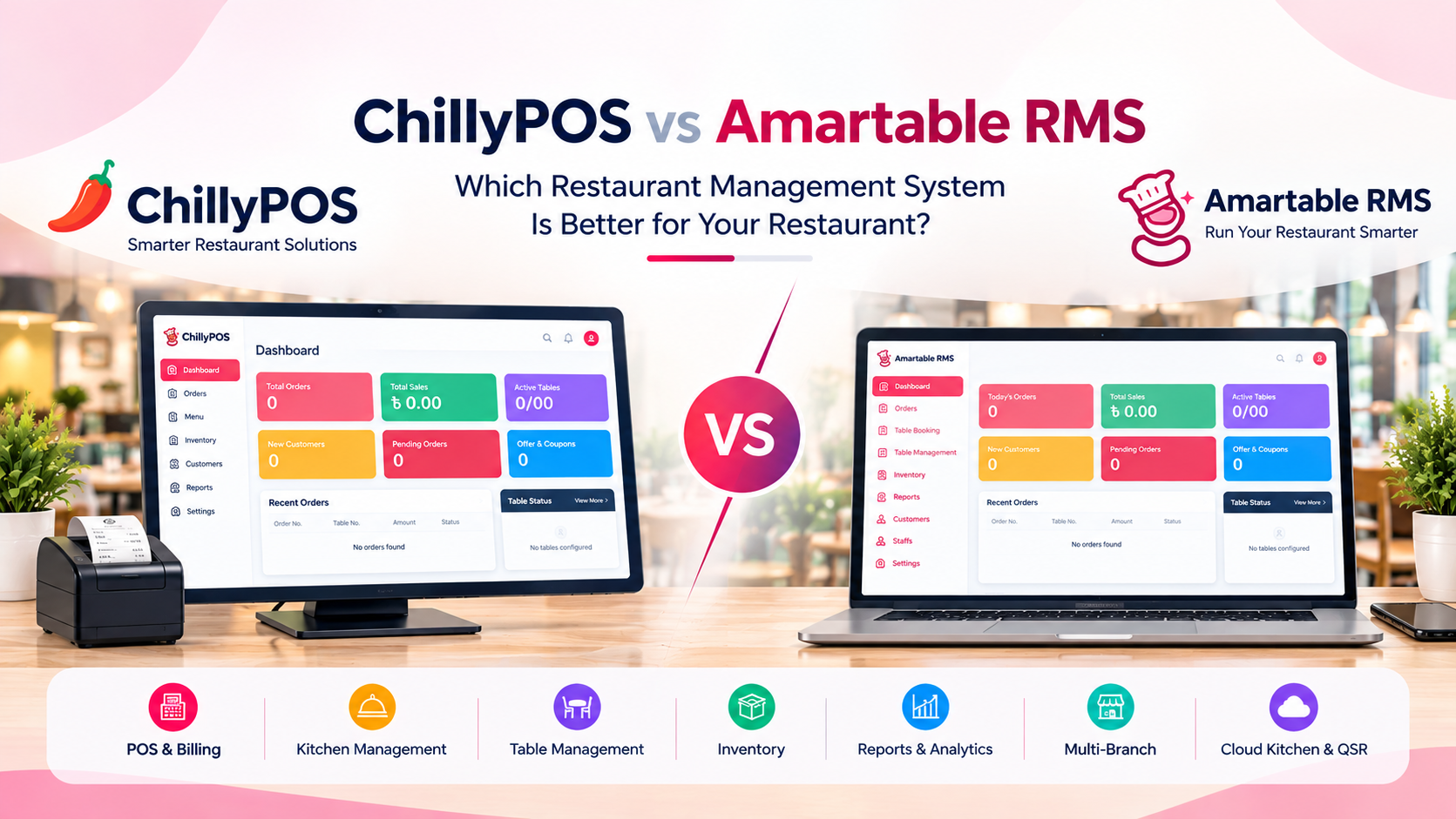 Cover image for ChillyPOS vs Amartable RMS: Which Restaurant Management System Is Better?